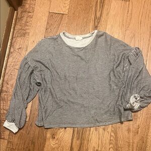 Striped Long Sleeve Top